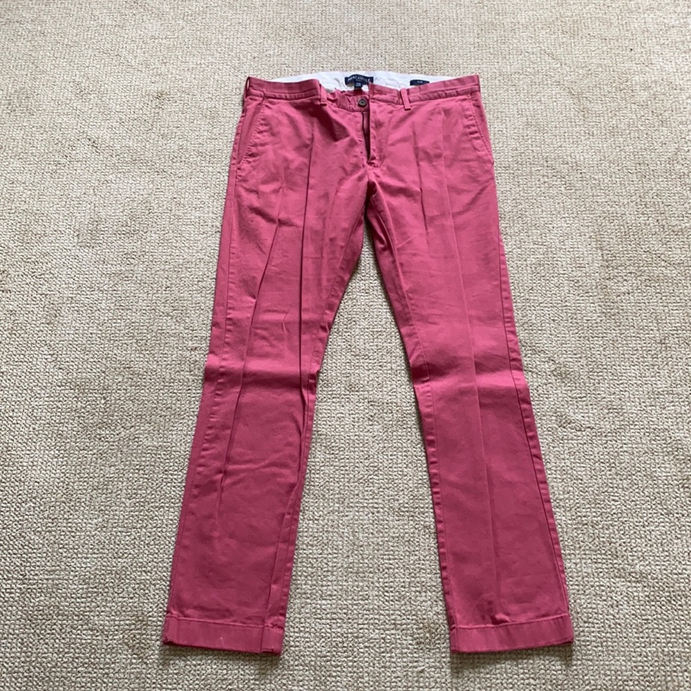J Crew Men Pink Chino